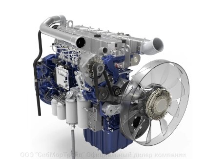 Двигатель дизельный WP7.270E51 (DHP07Q0577*01) от компании ООО "СибМорТрейд" Официальный дилер компании Weichai Power в России. - фото 1