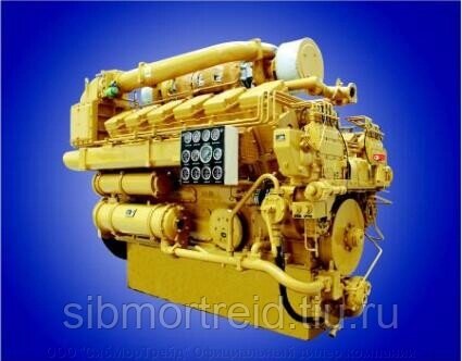 Двигатель газовый G12V190ZDT-2 от компании ООО "СибМорТрейд" Официальный дилер компании Weichai Power в России. - фото 1