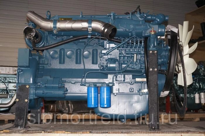Двигатель WP10.336N (ордер DHP10Q0266*01) Евро 3 от компании ООО "СибМорТрейд" Официальный дилер компании Weichai Power в России. - фото 1