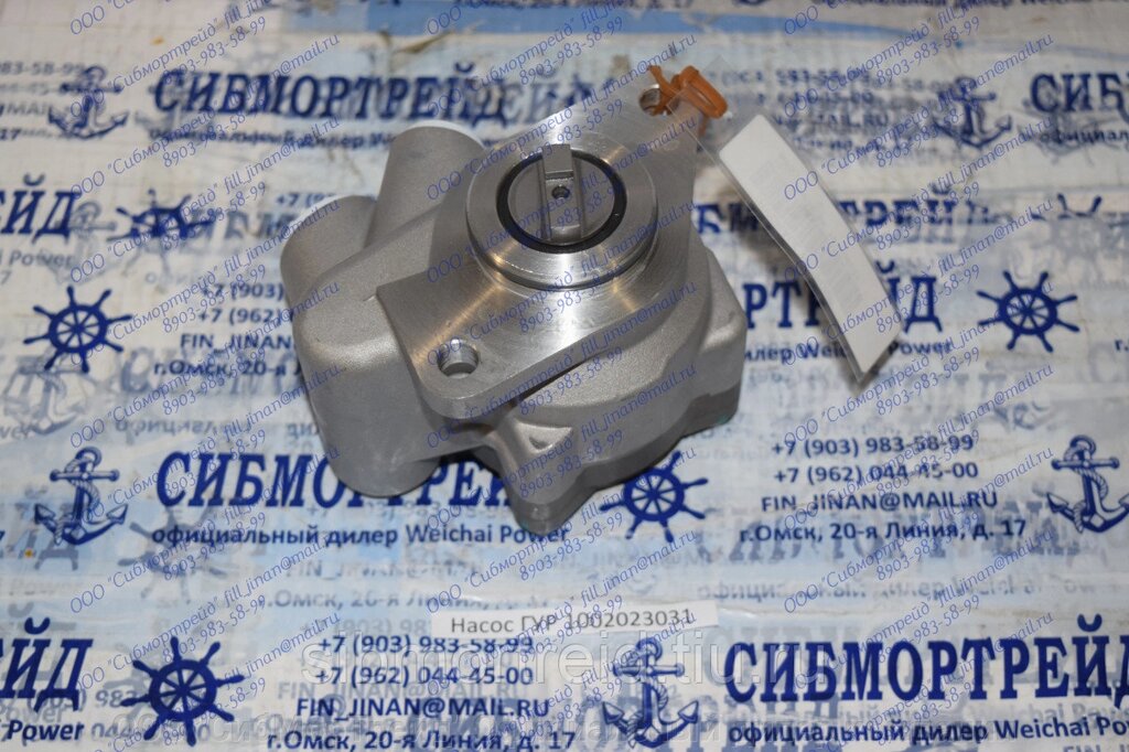 Гидравлический насос 1002023031 для двигателя  WP7 от компании ООО "СибМорТрейд" Официальный дилер компании Weichai Power в России. - фото 1