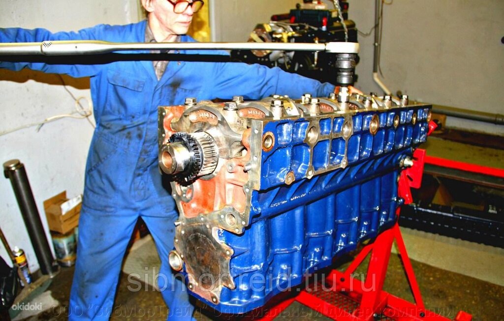 Капитальный ремонт двигателей WECHAI моделей  TBD226B-6, TD226B-6, TD226B-4, TD226B-3, D226B-3 в Омске от компании ООО "СибМорТрейд" Официальный дилер компании Weichai Power в России. - фото 1