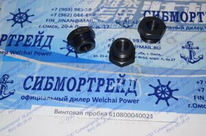 Винтовая пробка 610800040021 для двигателя Weichai WP12H, WP10H, WP9H, WP7H, WP5H
