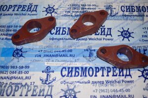 Фланец-держатель форсунки 12VB. 03.44 для дизелей 4190, В6190, 8190, G12V190 производства Jinan Diesel Engine C