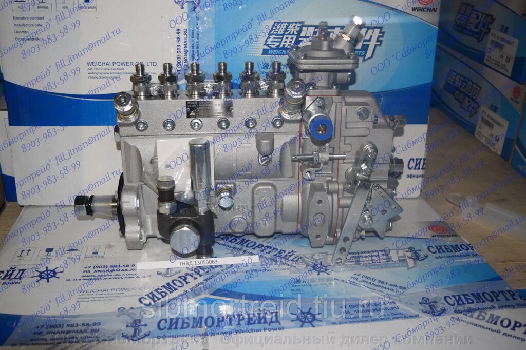 Топливный насос высокого давления (ТНВД) 13053063 для двигателей TD226B (DEUTZ), WP6, WP4 от компании ООО "СибМорТрейд" Официальный дилер компании Weichai Power в России. - фото 1