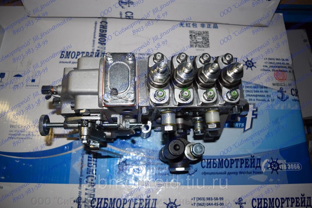 Топливный насос высокого давления (ТНВД) 13060598 для двигателей TD226В (DEUTZ), WP4, WP6 от компании ООО "СибМорТрейд" Официальный дилер компании Weichai Power в России. - фото 1