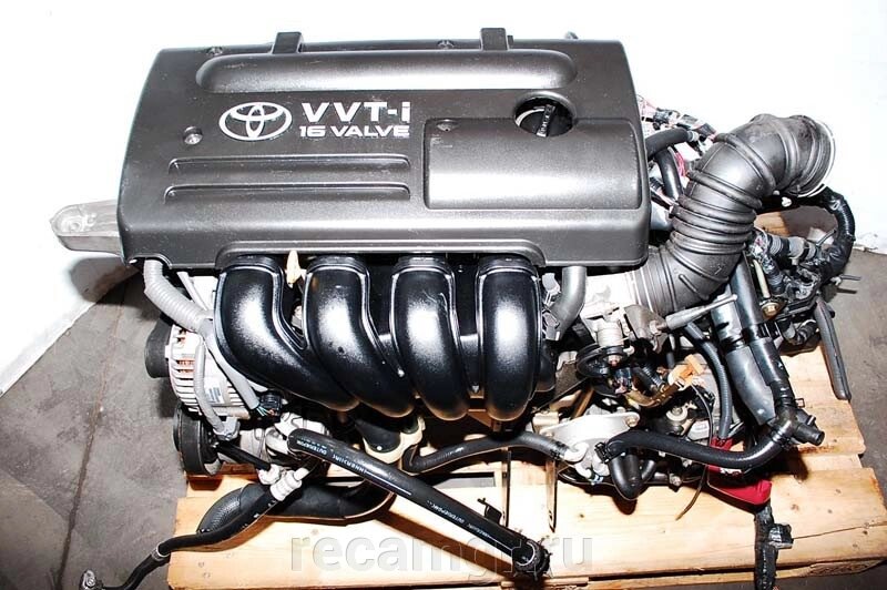 Двигатель Тойота Авенсис 2 2003-2008, 1.8 литра, бензин, инжектор, 1zz-fe от компании Компания Рекам Групп - фото 1
