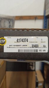 Набор прокладок верхний К1 Caterpillar C12 (прокладка 187-3307) 316-4396/417-4374 в Москве от компании Компания Рекам Групп
