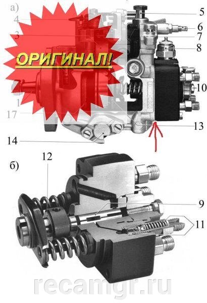 Топливный Насос Тнвд Рено от компании Компания Рекам Групп - фото 1