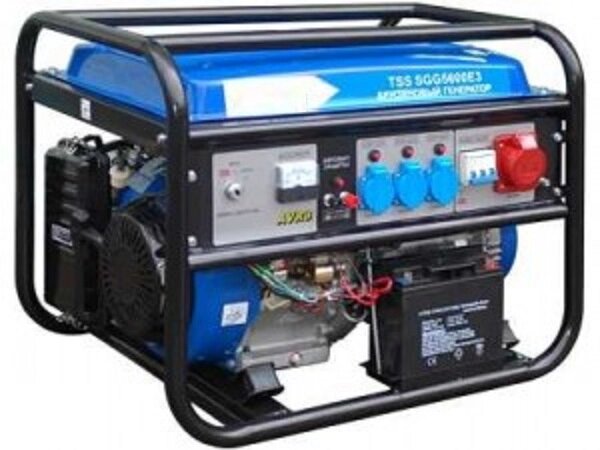 Бензиновый генератор TSS SGG 5600 E3 от компании ООО «ДалМаск» sales@dalmask. ru - фото 1