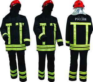 Боевая одежда пожарного БОП-1 мод. 119-2 ЛЮКС тип А
