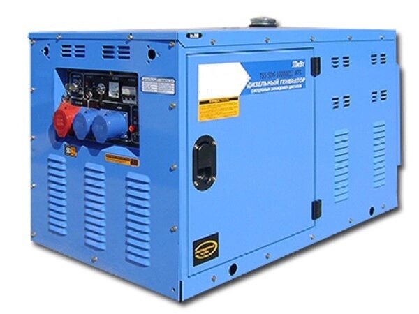 Дизельный генератор TSS SDG 10000 ES3 ATS от компании ООО «ДалМаск» sales@dalmask. ru - фото 1