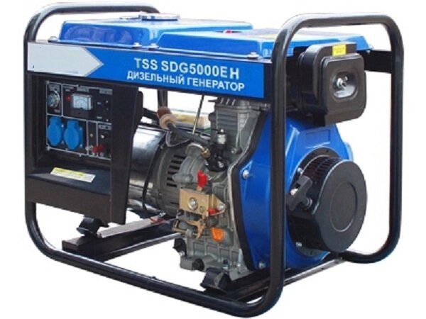 Дизельный генератор TSS SDG 5000 EH от компании ООО «ДалМаск» sales@dalmask. ru - фото 1