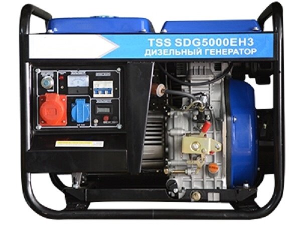 Дизельный генератор TSS SDG 5000 EН3 от компании ООО «ДалМаск» sales@dalmask. ru - фото 1