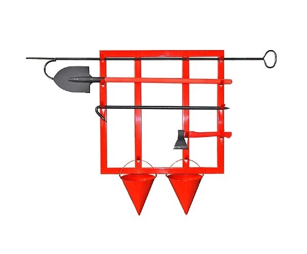 Щит противопожарный каркасный открытый с крючками 1200х1000 мм - отзывы