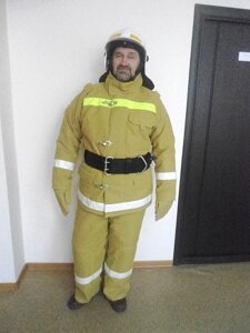 Боевая одежда пожарного БОП-1 мод. 018 ткань арт. 5632 с ОСП "Б"
