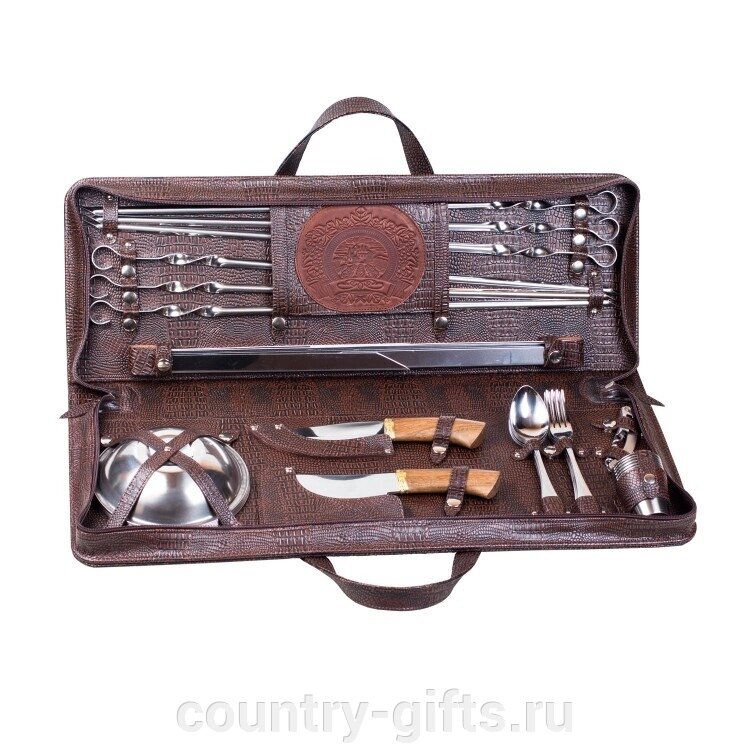 Набор подарочный на 6 персон Шашлычный от компании CountryGifts - фото 1