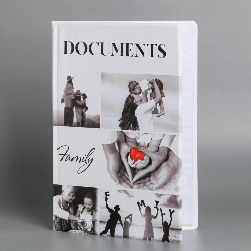 Папка для семейных документов Family documents от компании CountryGifts - фото 1