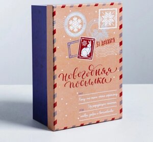 Подарочная коробка Новогодняя посылка в Москве от компании CountryGifts