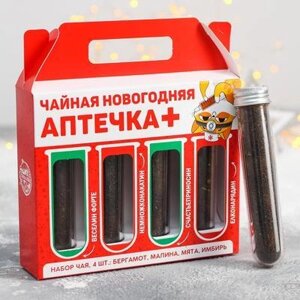 Подарочный набор чая Новогодняя аптечка в Москве от компании CountryGifts