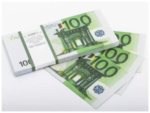 Сувенирные деньги 100 евро в Москве от компании CountryGifts