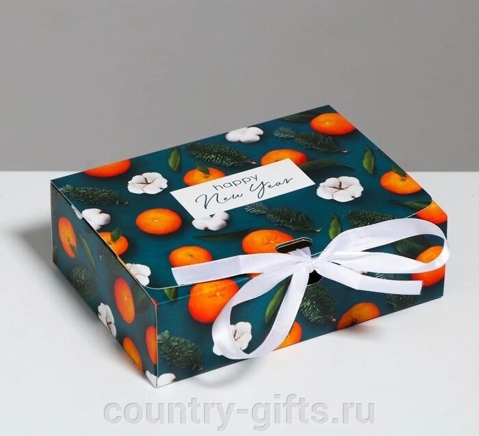 Складная коробка подарочная «Сказки от компании CountryGifts - фото 1