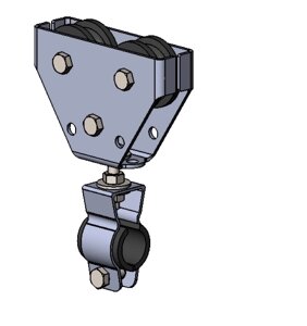 Кабельная каретка для троса К-2-12