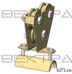 Каретка кабельная под канат ТТК-3