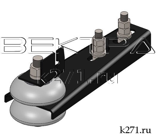 Троллеедержатель К263У1 от компании ООО "Вектра" - фото 1