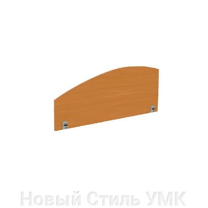 Экран для стола криволинейный EK МОНО-ЛЮКС от компании Новый Стиль УМК - фото 1