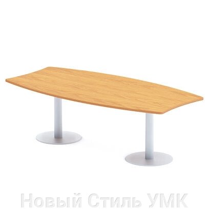 Конференц-стол на алюминиевых опорах БОСТОН от компании Новый Стиль УМК - фото 1