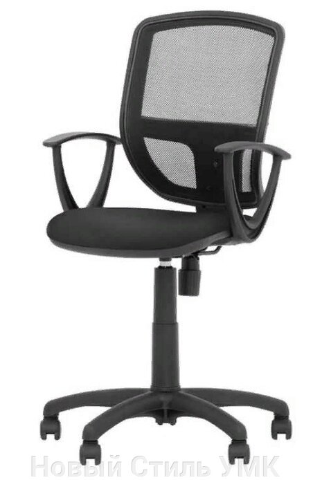 Кресло компьютерное офисное Betta Стул компьютерный сетка чёрная от компании Новый Стиль УМК - фото 1