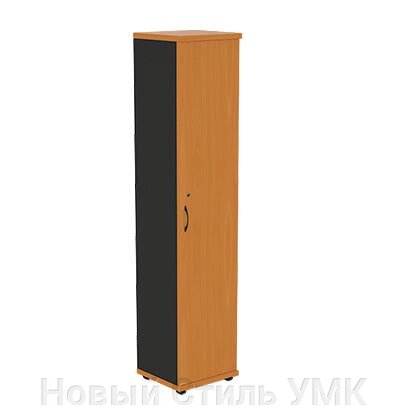 Шкаф узкий высокий R5W05 МОНО-ЛЮКС от компании Новый Стиль УМК - фото 1