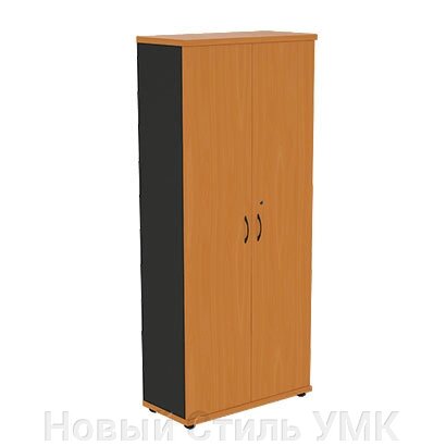 Шкаф высокий закрытый МОНО-ЛЮКС от компании Новый Стиль УМК - фото 1
