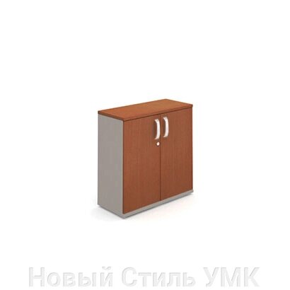Шкаф закрытый низкий МИЛАН от компании Новый Стиль УМК - фото 1