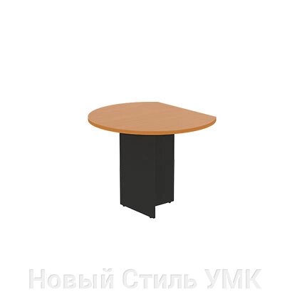 Стол приставной угловой закругленный МОНО-ЛЮКС от компании Новый Стиль УМК - фото 1