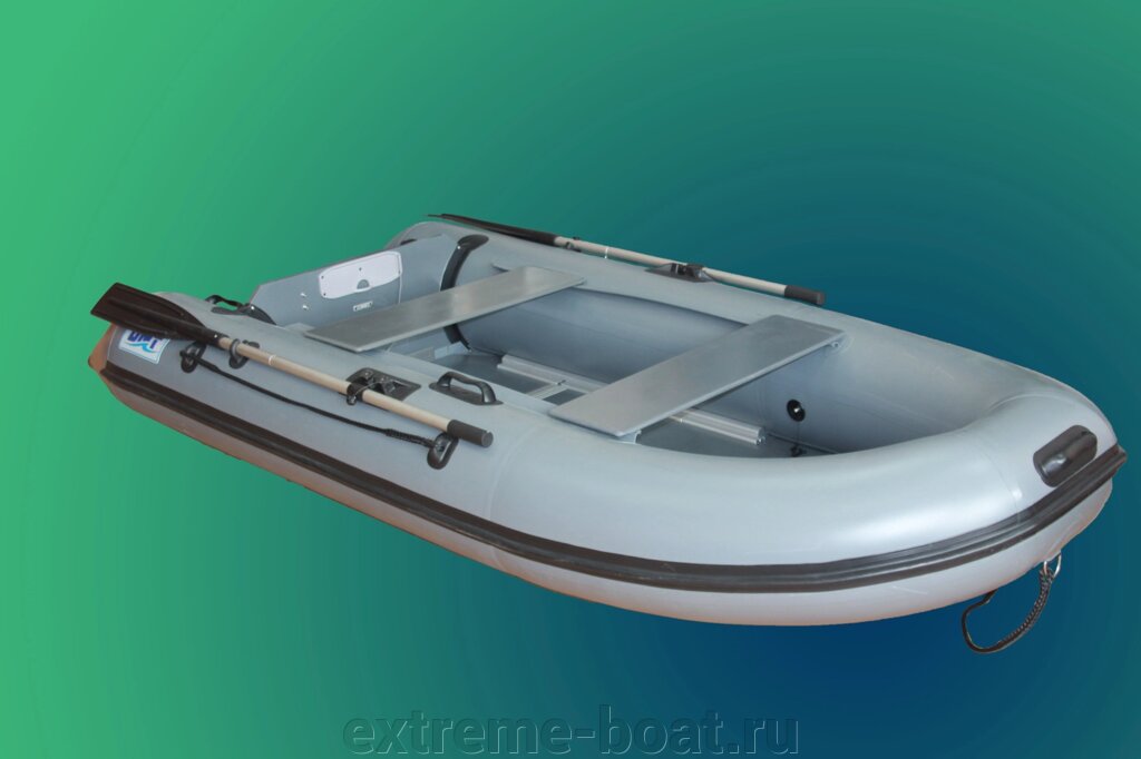 Надувная лодка Фортуна 3.2.2 от компании DNT Производство надувных аттракционов и лодок - фото 1