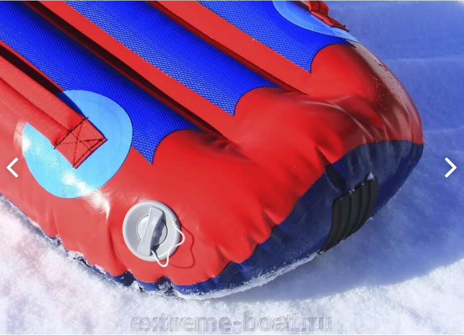 Санки одноместные надувные 0,85 (без сумки) от компании DNT Производство надувных аттракционов и лодок - фото 1