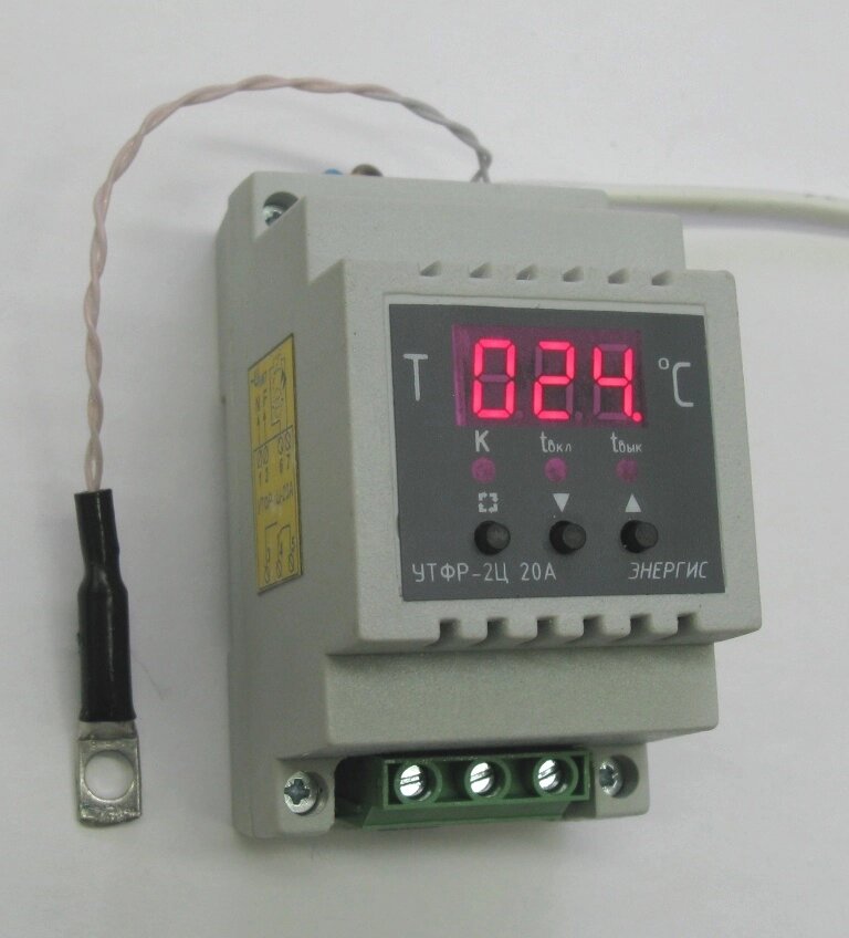 Термрегулятор УТФР-2Ц-20 (40+140 С) - обзор