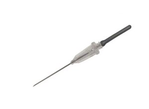 Игла двусторонняя 22G (0,7 х 38 мм) с прозрачной камерой FLASHBACK, 100 шт/уп (Weihai Optech, Китай)