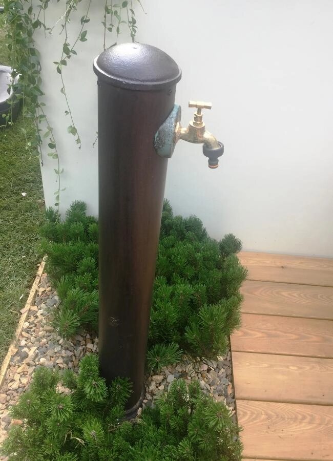 Алюминиевая садовая колонка для воды GLQ 688 (Brown) ##от компании## Простопруд Товары для Пруда - ##фото## 1