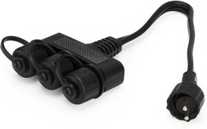 Aquascape 3-ходовой быстроразъемный разветвитель для подключения дополнительных компонентов. кабель 15 см., арт. 98489