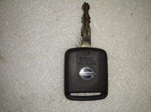 Ключ зажигания 5WK4876 Nissan Navara D40 Ниссан Навара Д40