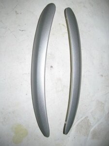 Накладка декоративная малая (реснички серебро) SK150-8