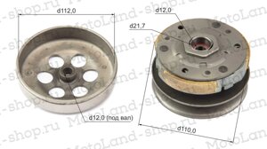 Барабан сцепления 1E40QMB (Stels QJ50)