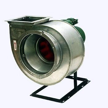 Вентилятор ВЦ 4-75 № 5 радиальный низкого давления с двигателем 0,55 кВт/1000 - выбрать