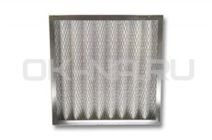 Фильтр воздуха 450х450х45 мм плоский, Tekfil F5, class EN 779, Optimac / LIVA