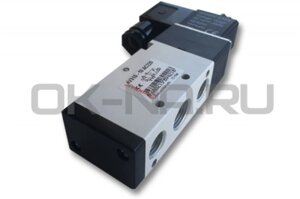 Пневмораспределитель 5/2-1/4, электро-пневматический, Winman 4V310-10 220VAC, Yilmaz, Ozcelik