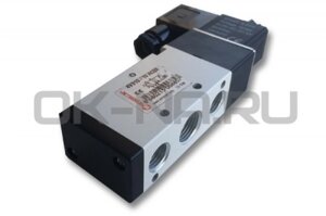 Распределитель; 5/2-1/4, эл. пневматический, Winman 4V310-10 24VAC