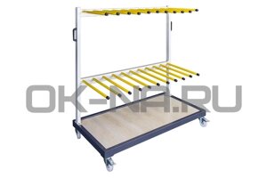 Ozcelik Cart V тележка для транспортировки нарезанного профиля (вертикальная)