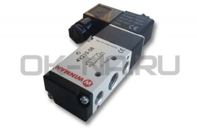 Распределитель; 5/2-1/8, эл. пневматический, Winman 4V210-08 24VDC от компании ООО "ТехКом" - фото 1